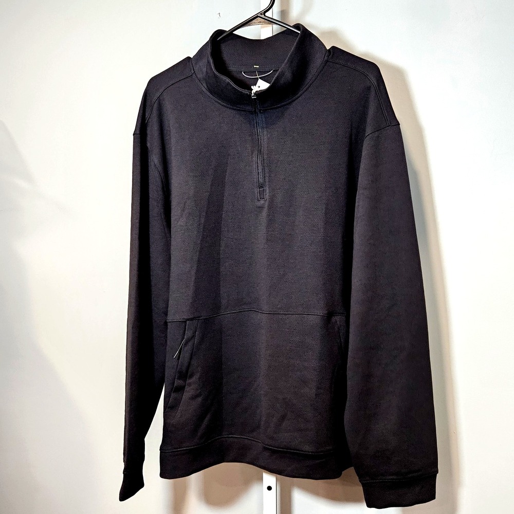 NWT All In Motion Unisex Size XXL 1/4 Zip Pullover Sweatshirt w/Kangaroo Pocket